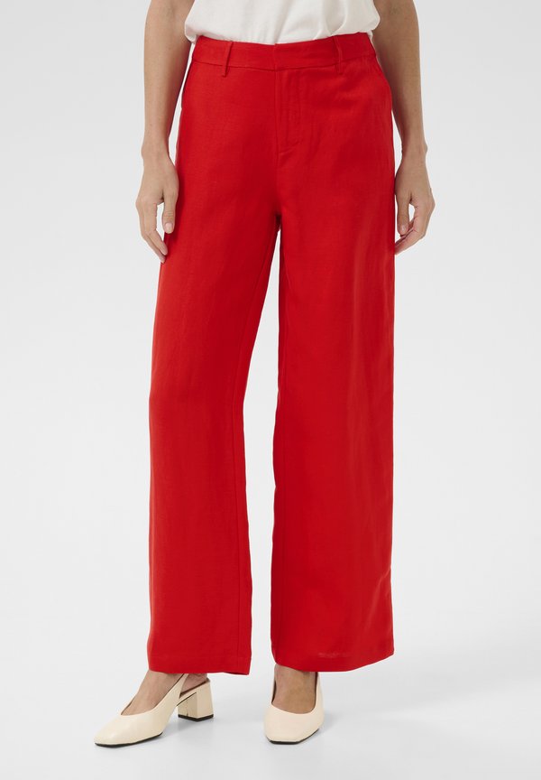 CRLINNA - Stoffhose - flame scarlet