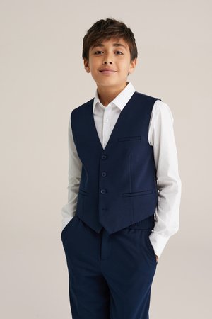 WE Fashion CHRISTMAS - Vest - dark blue