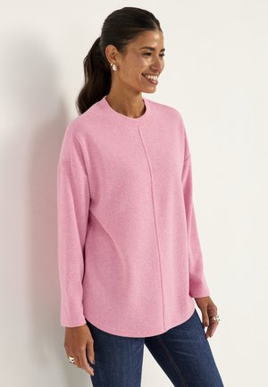 Strickpullover - pink melange