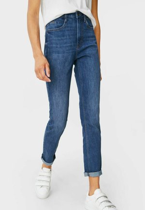 Straight leg jeans - denim blue