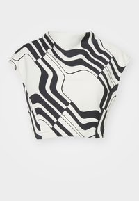 PIOVRA - Blouse - black/offwhite
