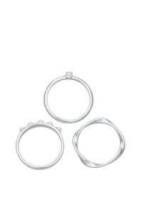 Elli 3 PACK CLASSIC - Ringe - silberfarben
