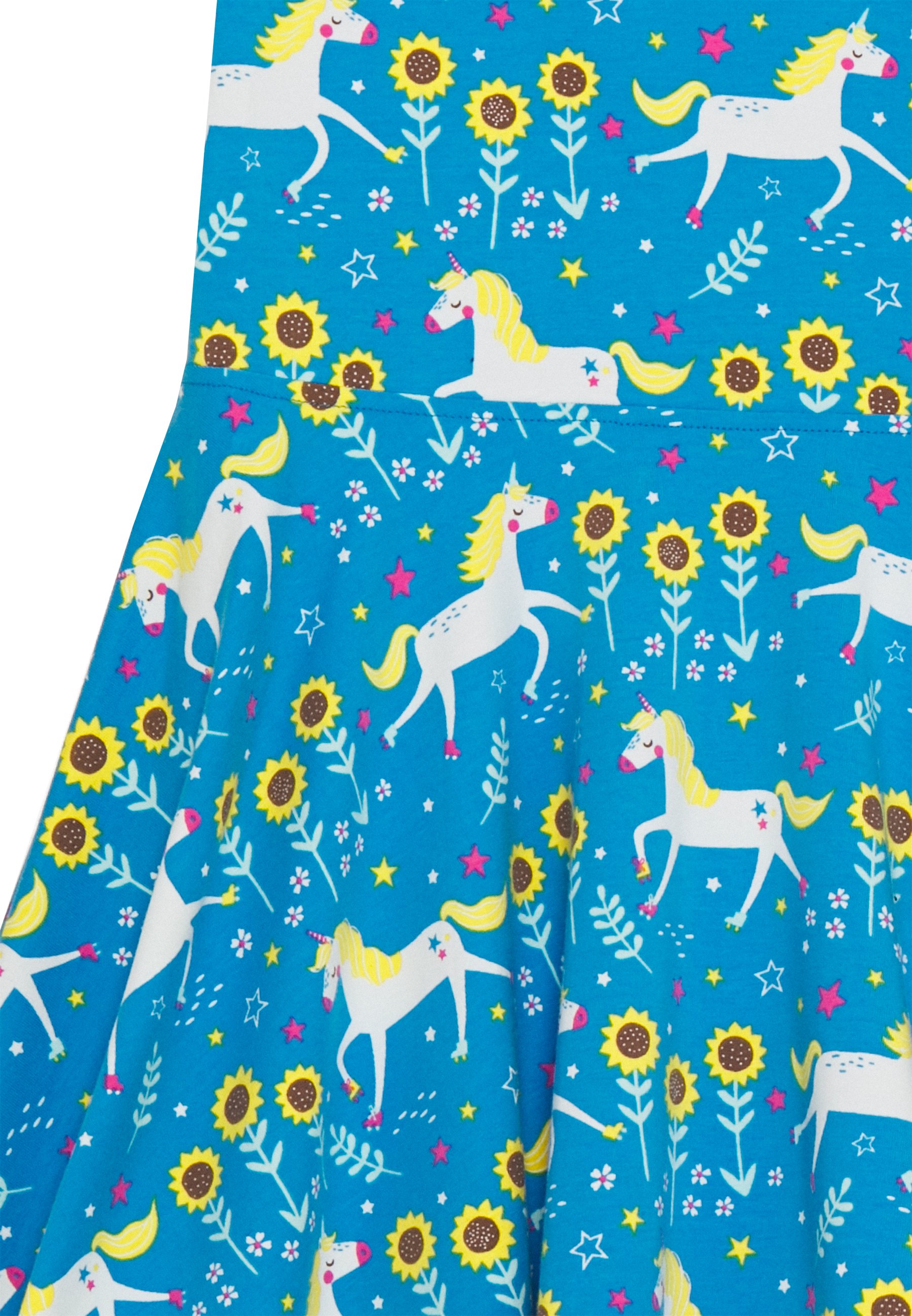 frugi unicorn skater dress