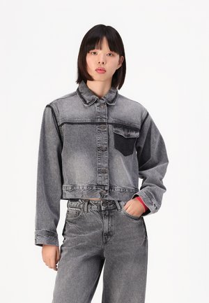 JXFIONA REGULAR JACKET - Jeansjakke - medium grey denim