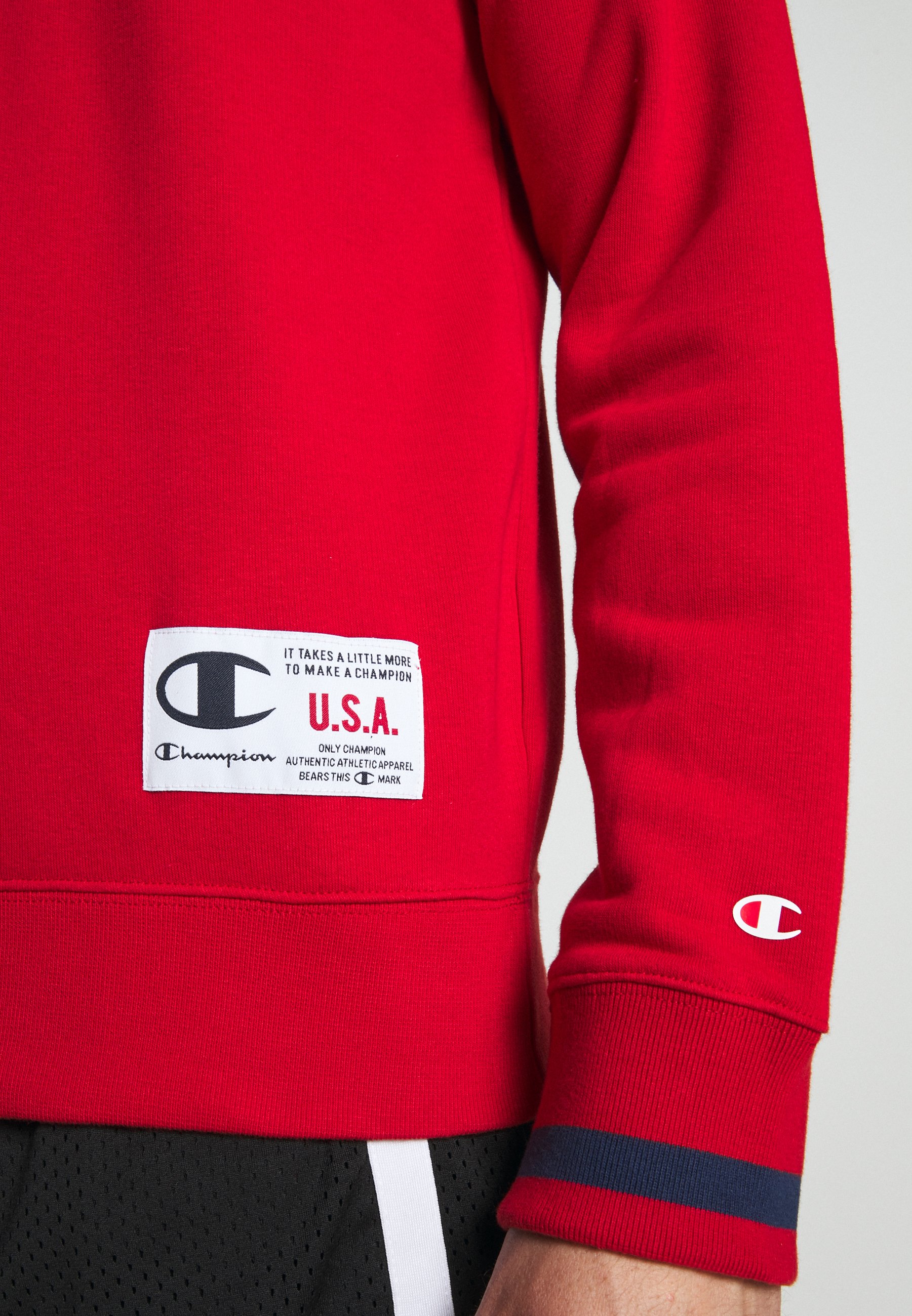 Champion CREWNECK - Sudadera - red/rojo - Zalando.es