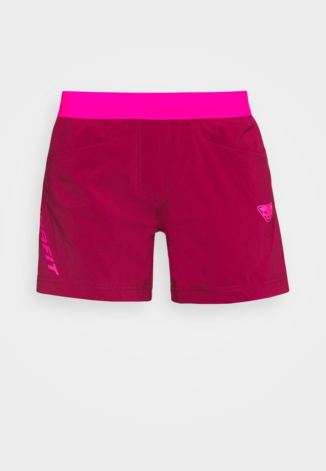 TRANSALPER HYBRID SHORTS - Pantaloncini sportivi - beet red