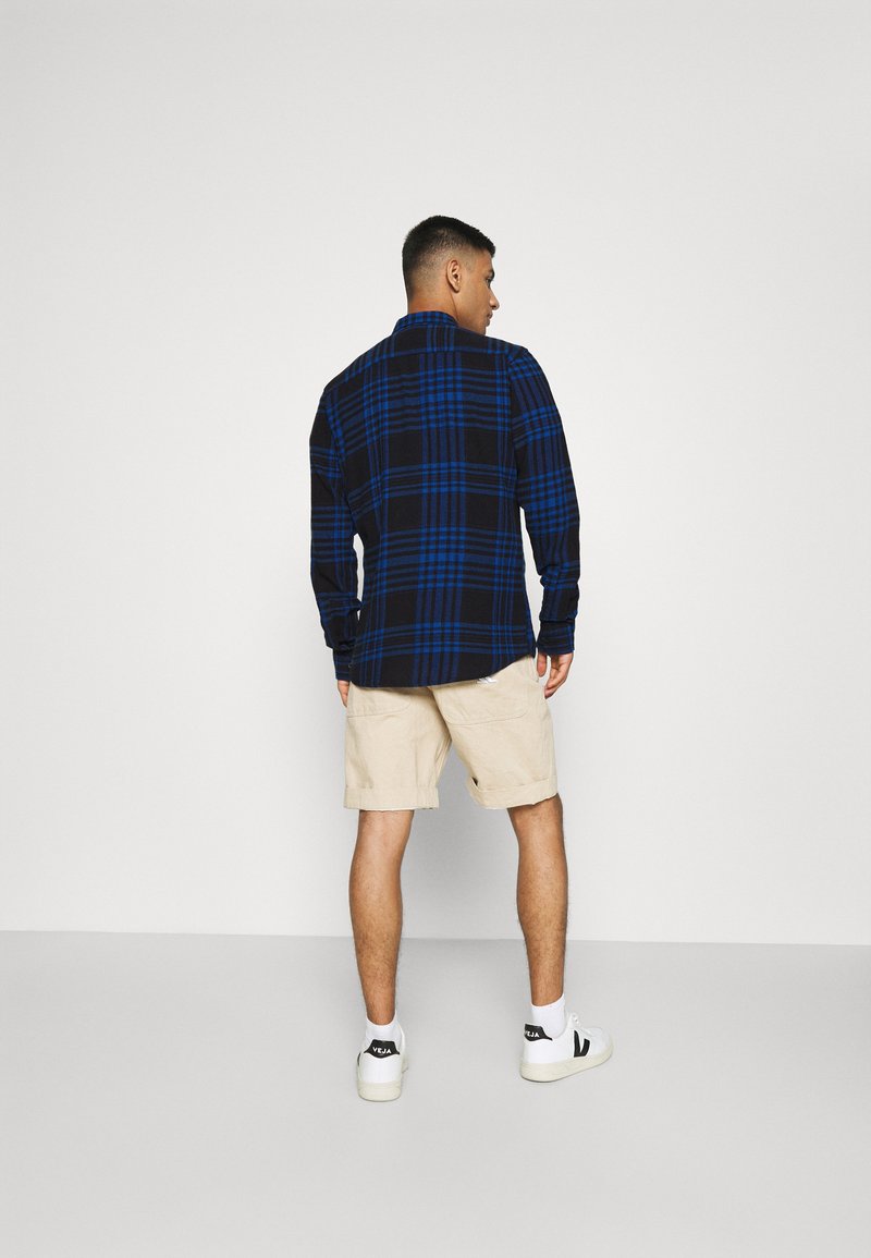 Only & Sons ONSNATE LIFE CHECK SHIRT - Camisa - dark navy