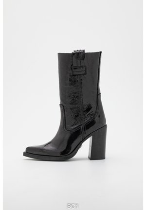 Laarzen met hoge hak - black