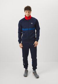 Sergio Tacchini DALLAS TRACK SUIT - Treniņtērps - maritime blue/adrenaline rush/nautical