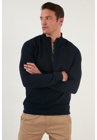 Buratti REGULAR FIT - Sudadera - dark blue