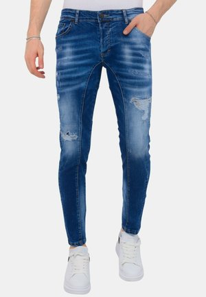 DISTRESSED NW - Slim fit jeans - blauw