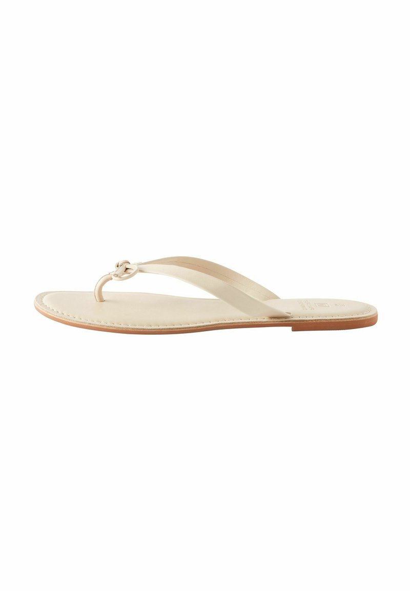 Next FOREVER COMFORT BOW DETAIL - Žabky - bone white