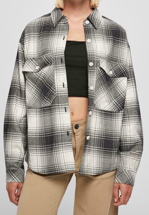 Button-down blouse - sand