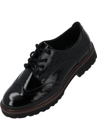 Palado by Sila Sahin CASULA - Veterschoenen - schwarz lack