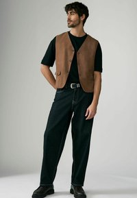 Next REGULAR FIT - Väst - tan brown