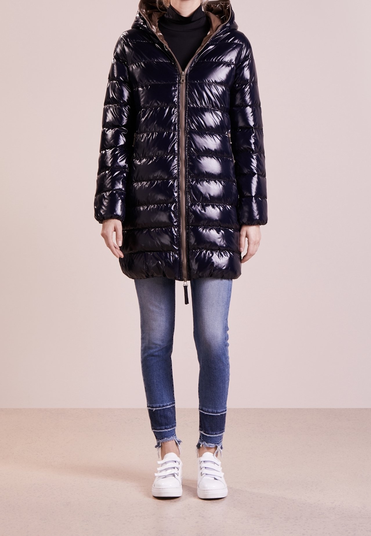 Duvetica Down coat - dark blue - (Pre-owned) - Zalando.ie
