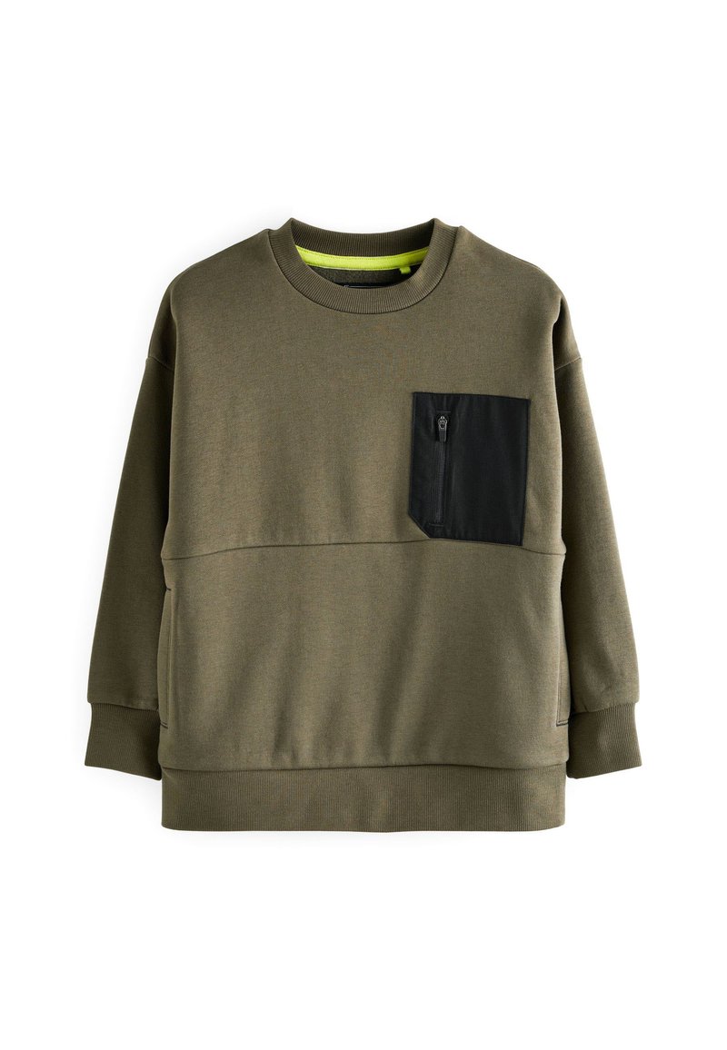 Next UTILITY CREW SWEATSHIRT Sweatshirt green/vert ZALANDO.FR