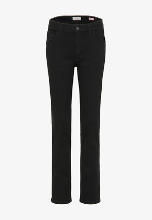 Straight leg jeans - black