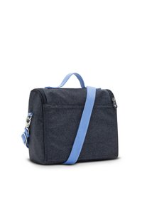 Kipling NEW KICHIROU BTS+ - Axelremsväska - true blue glitter