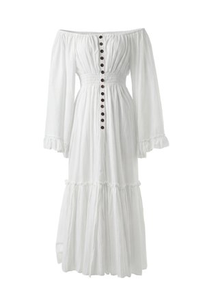 IZIA IZIA DRESS - Maxikjoler - white