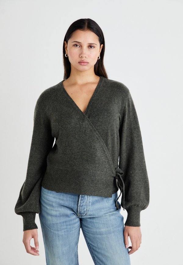 JDYLUMI LIFE WRAP CARDIGAN  - Strickpullover - kambaba