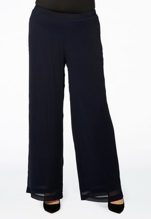 WEIT VOILE - Stoffhose - navy