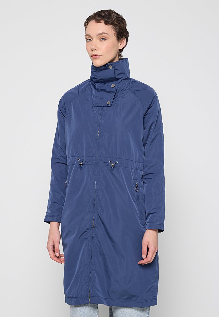 dreimaster Halflange jas blauw