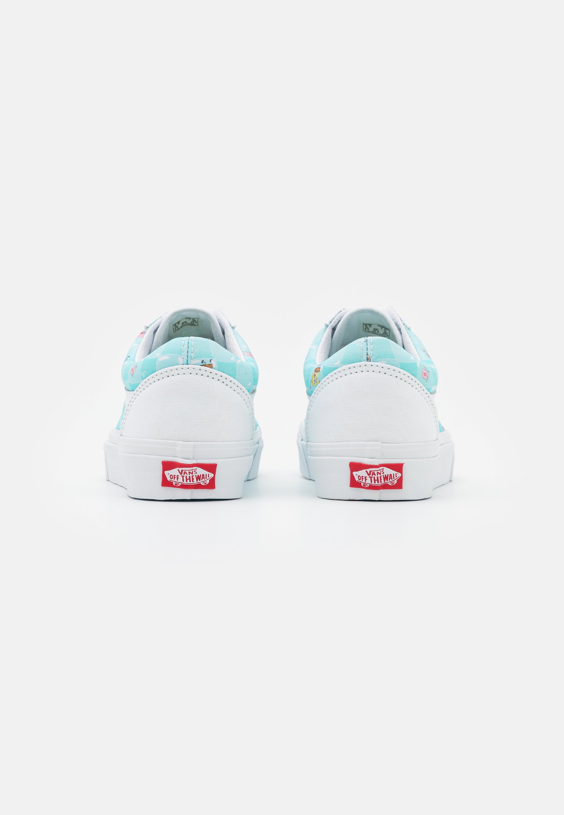 white spongebob vans