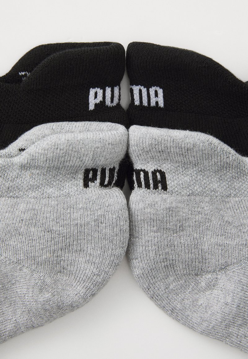 Puma WOMEN CUSHIONED SNEAKER PACK Socken grey melange/black