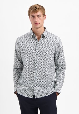 PRINTED - Overhemd - dusty blue