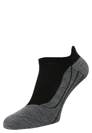 RU4 INVISIBLE RUNNING MEDIUM CUSHIONING - Calzini - black/grey