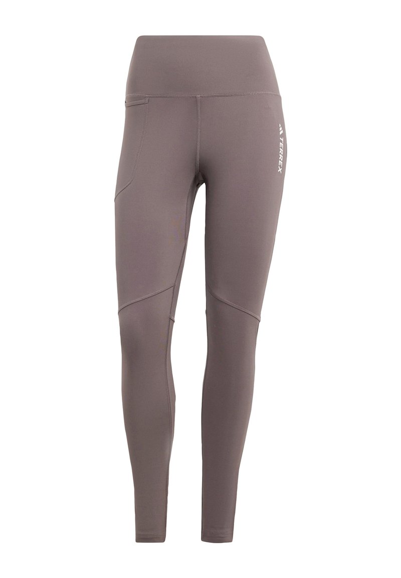 adidas Terrex Legging donkergrijs adidas Terrex Legging donkergrijs
