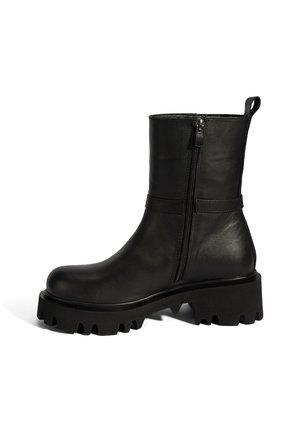 Bottines à plateau - black