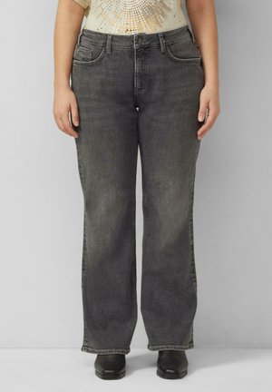 Flared Jeans - schiefergrau