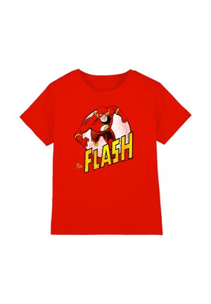 Cotton Soul, DC FLASH THE FLASH UNISEX - Print T-shirt - red