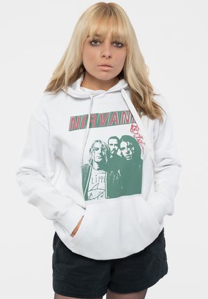 Paradiso Clothing NIRVANA FLIPPER - Hoodie - white