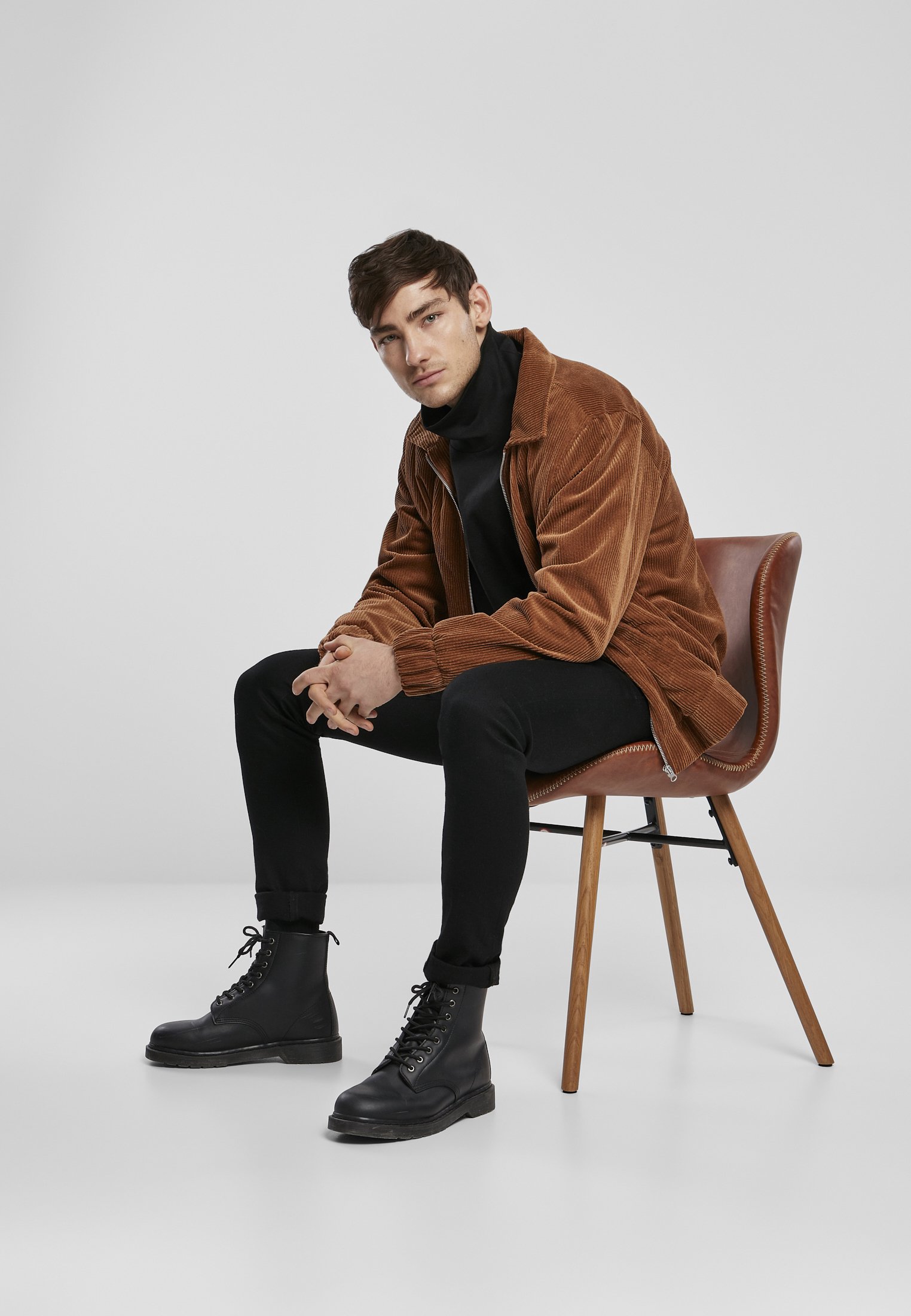 Urban Classics BOXY CORDUROY JACKET 