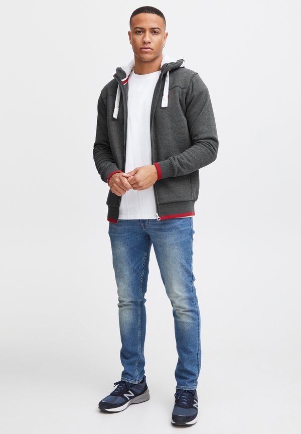 SDBenjamin - Zip-up sweatshirt - med gre p4