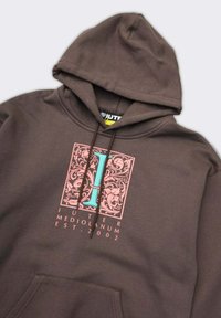 Iuter MEDIOLANUM - Felpa con cappuccio - brown