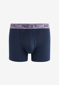 Next A-FRONT 8 PACK - Boxer alsónadrág - navy blue grey bright colour marl waistband