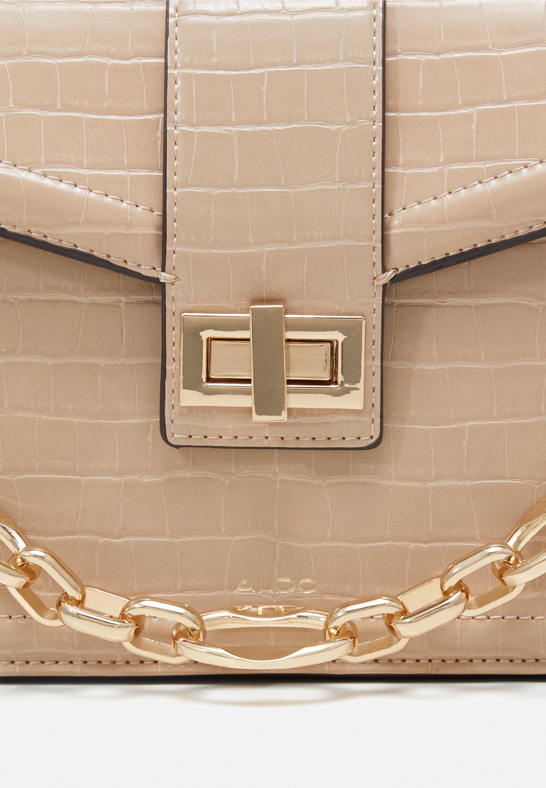 ALDO LENA - Bolso de mano - nude/gold-coloured/nude - Zalando.es