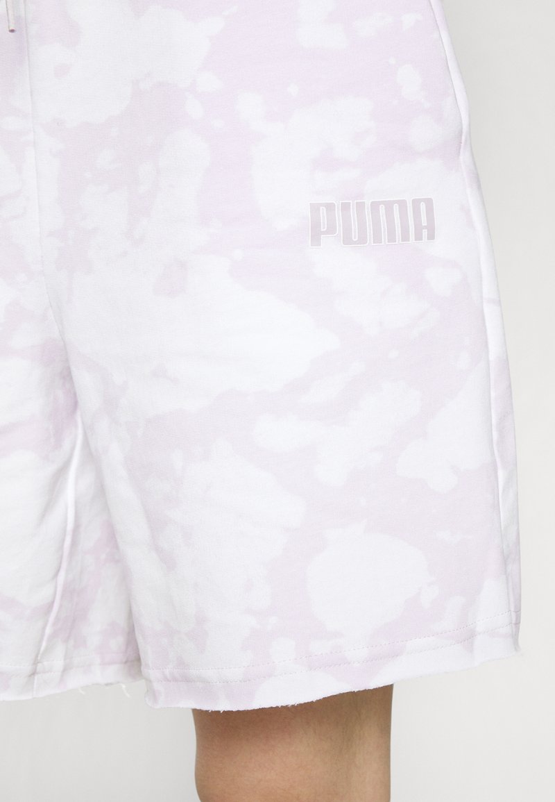 Damen Sportbekleidung | Puma SUMMER GRAPHIC kurze Sporthose lavender fog/flieder - WA68492 Damen Sportbekleidung | Puma SUMMER GRAPHIC kurze Sporthose lavender fog/flieder - WA68492