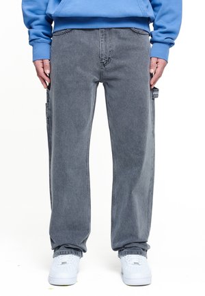 Jeans baggy - grey denim