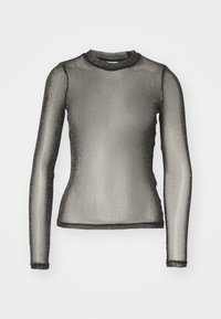NMSHIMMY - Langarmshirt - black/silver-coloured