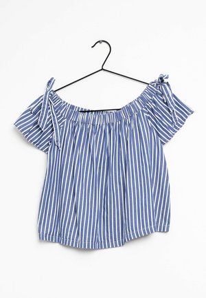 Blouse - blue