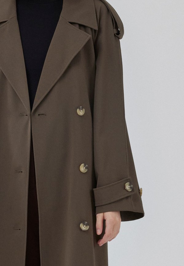 EVIE JACKET - Trenchcoat - espresso2