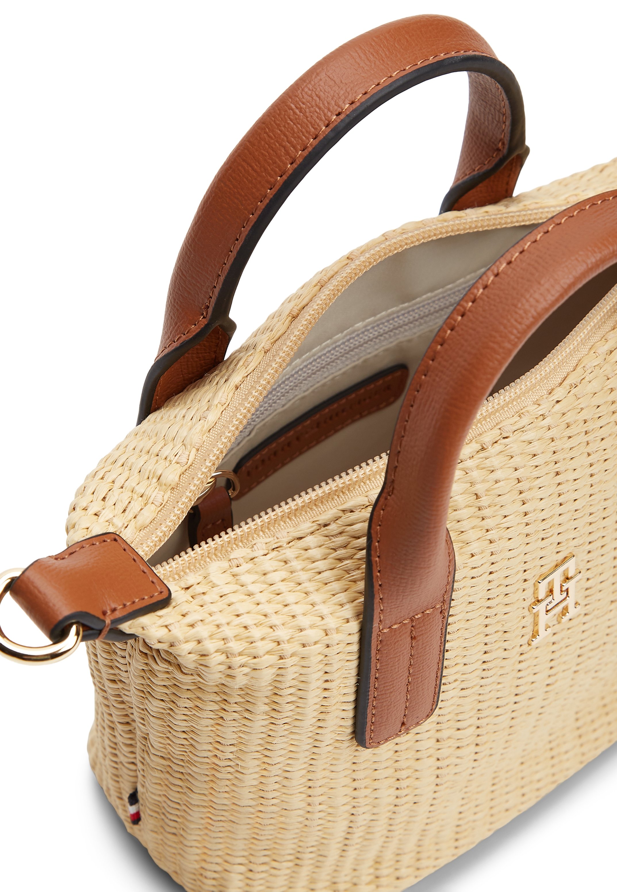 Tommy Hilfiger ESSENTIAL CAMERA BAG - Geantă crossbody - white