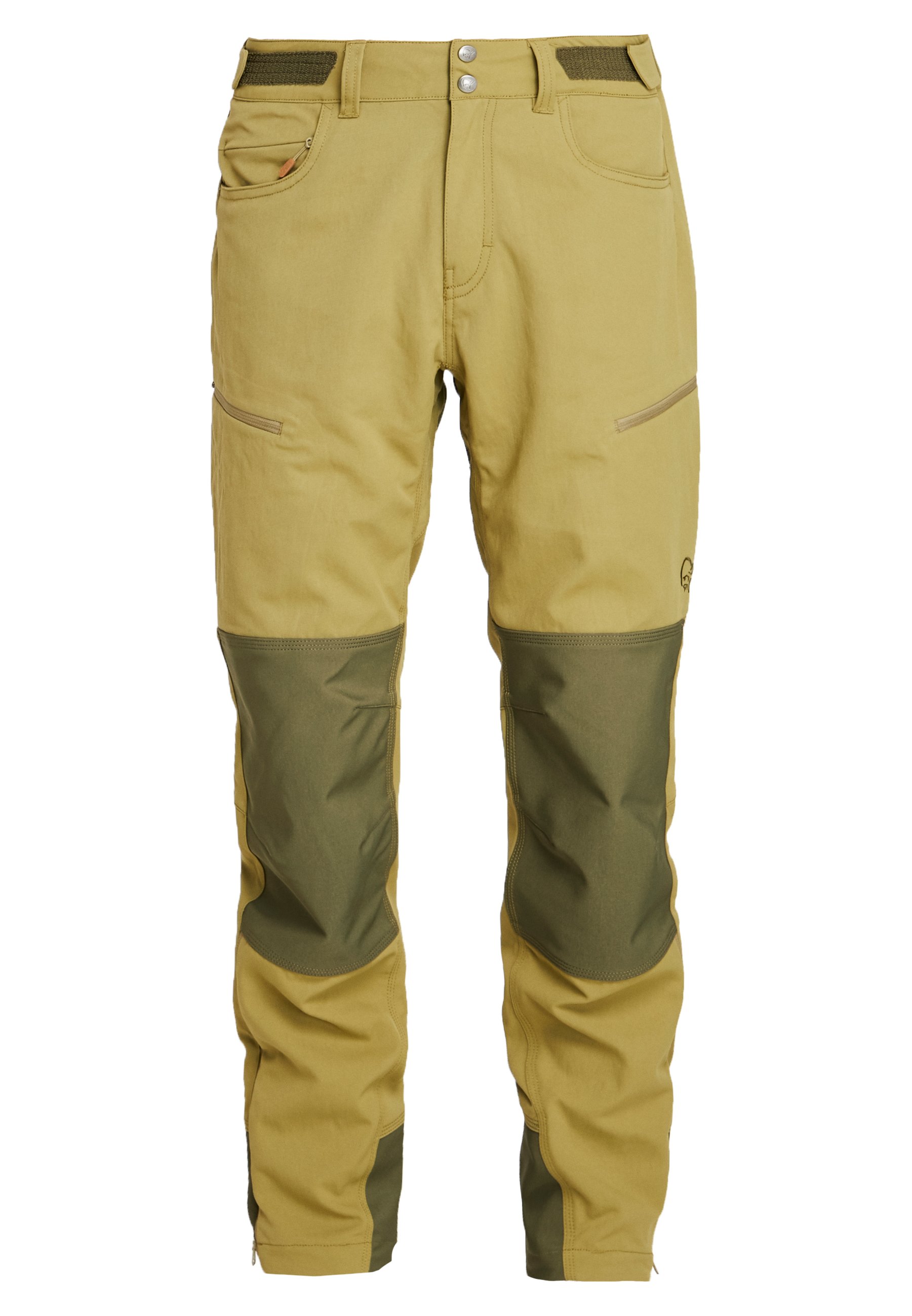 Norrøna SVALBARD HEAVY DUTY PANTS Bukse olive drab Norrøna SVALBARD PANTS Bukse olive drab Zalando.no