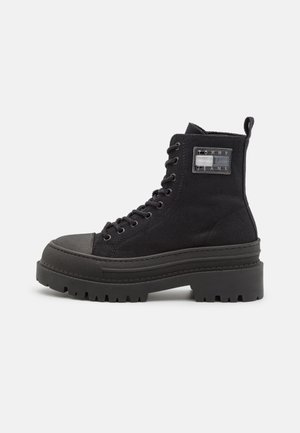 Bottines à plateau - black