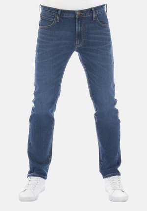 DAREN ZIP FLY - Jeans Straight Leg - bright blue